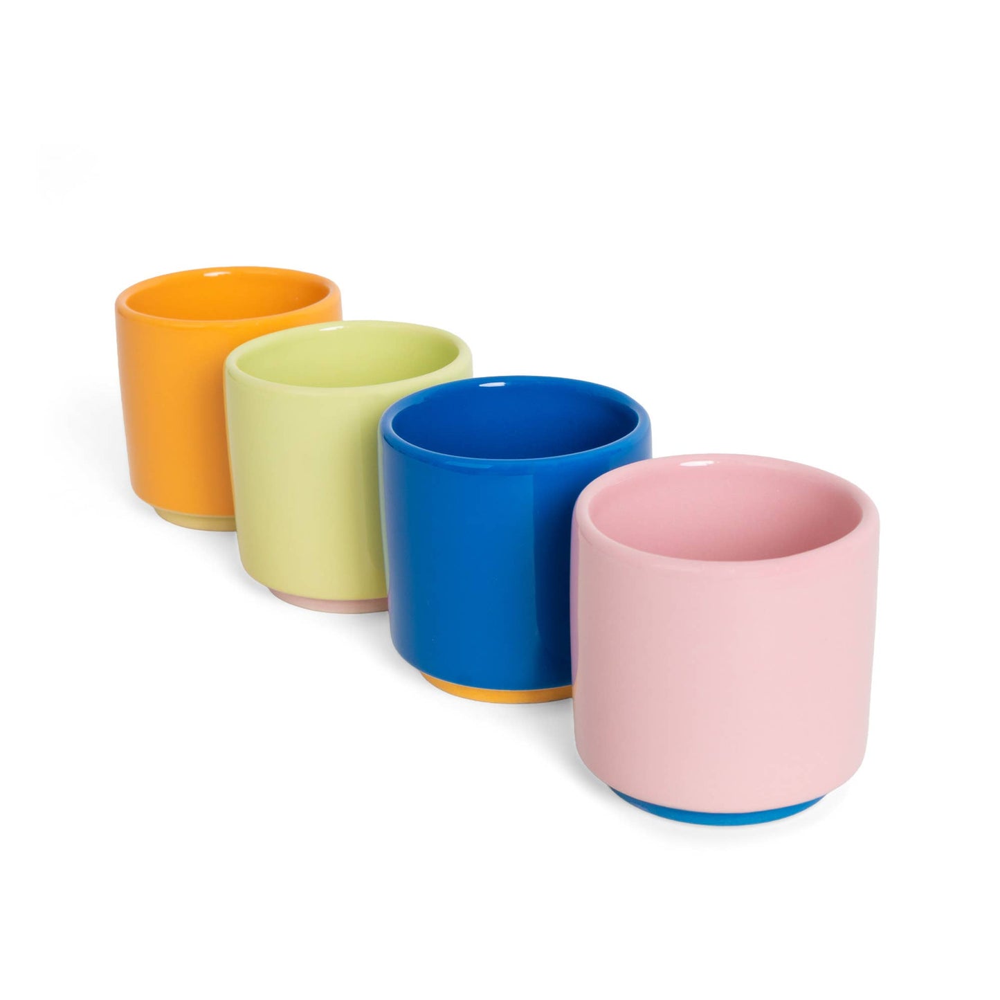 PACKUNG MIT 4 ESPRESSO-MACCHIATO-TASSEN HF