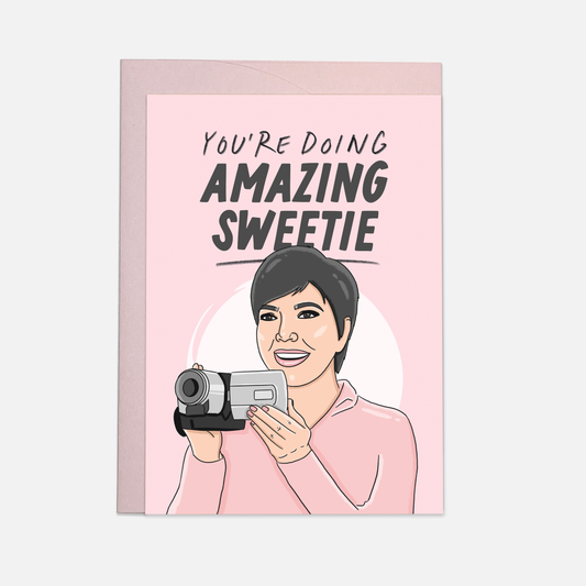 Grußkarte „Amazing sweetie“