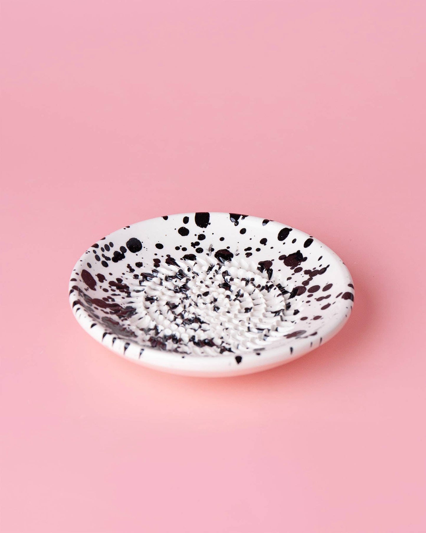 Kleine Knoblauchreibe, Keramikschale, Galaxy