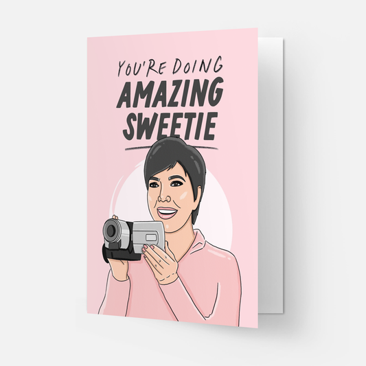 Grußkarte „Amazing sweetie“