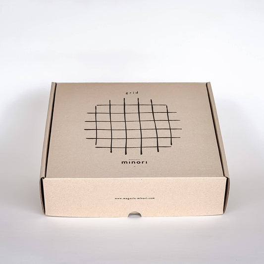 Schale gross Grid - mare blue