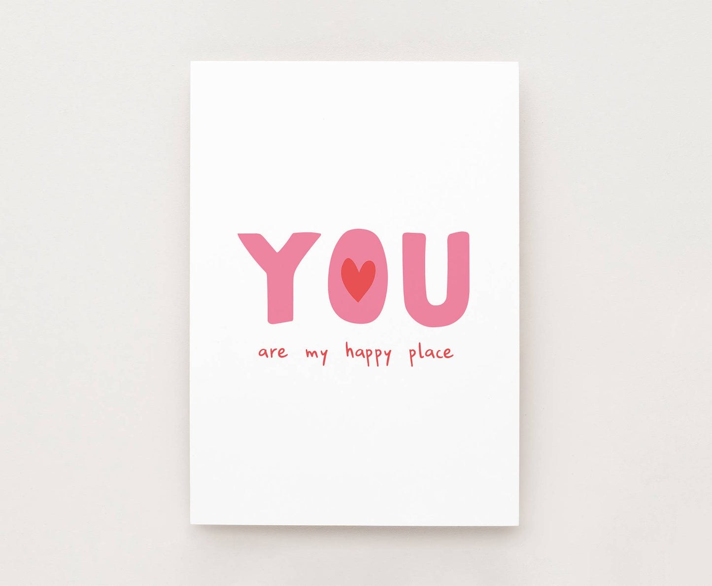 Postkarte - Happy Place