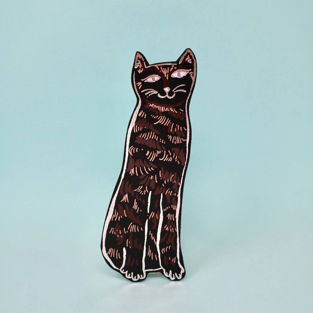 Lesezeichen Cat Tails aus echtem Leder
