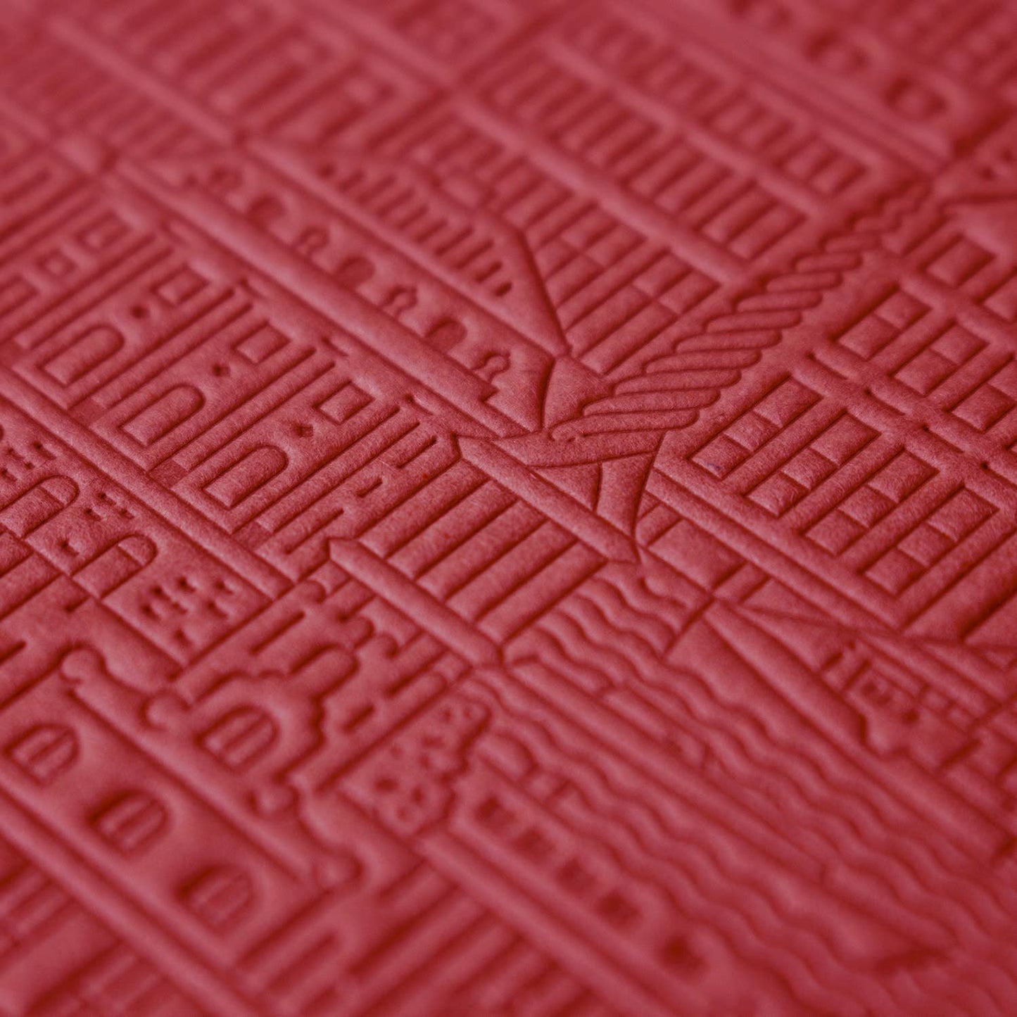 The Copenhagen Notebook von The City Works – handgeprägtes Notizbuch in B6