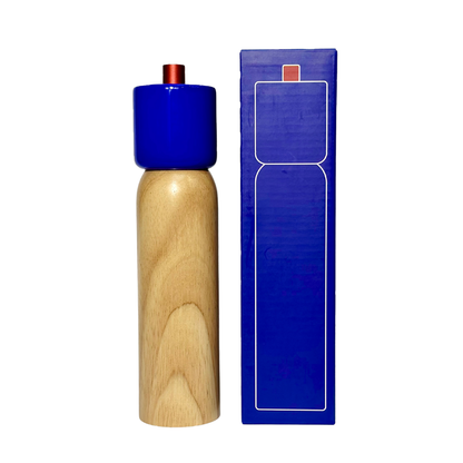 Salz- und Pfeffermühlen – Marineblau & Rot