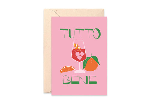 Karte „Tutto Bene“