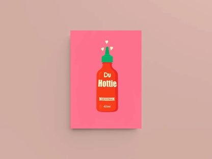 * Du Hottie * Postkarte  