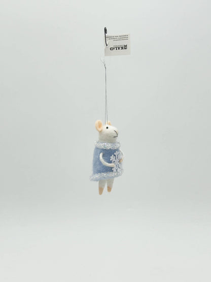 Christbaumschmuck – Frau Maus Schneeflocke – FE402