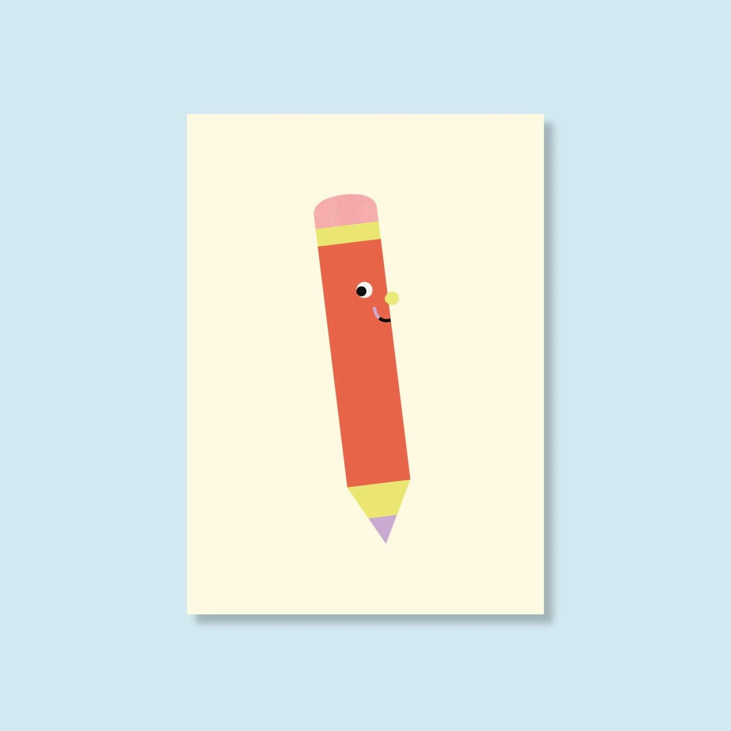 Postkarte "Stift"