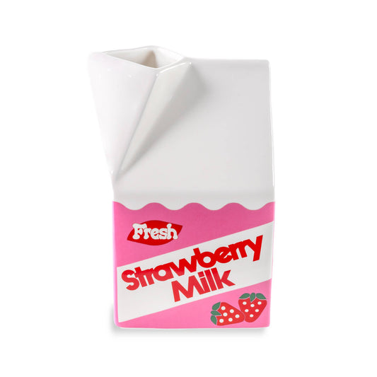 Vase „Strawberry Milk“ aus Keramik