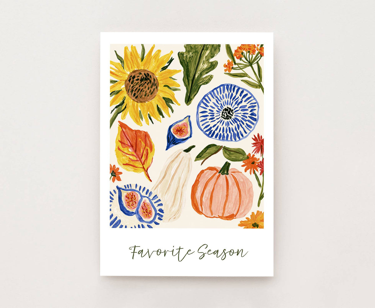Postkarte - Favorite Season