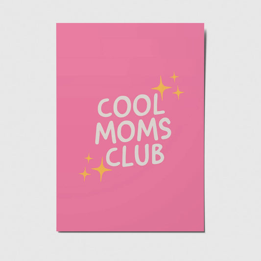 Cool moms club - A6 Postkarte