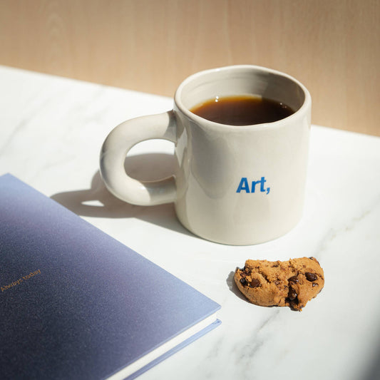 BLAUE BÜCHER & KAFFEEBECHER HF