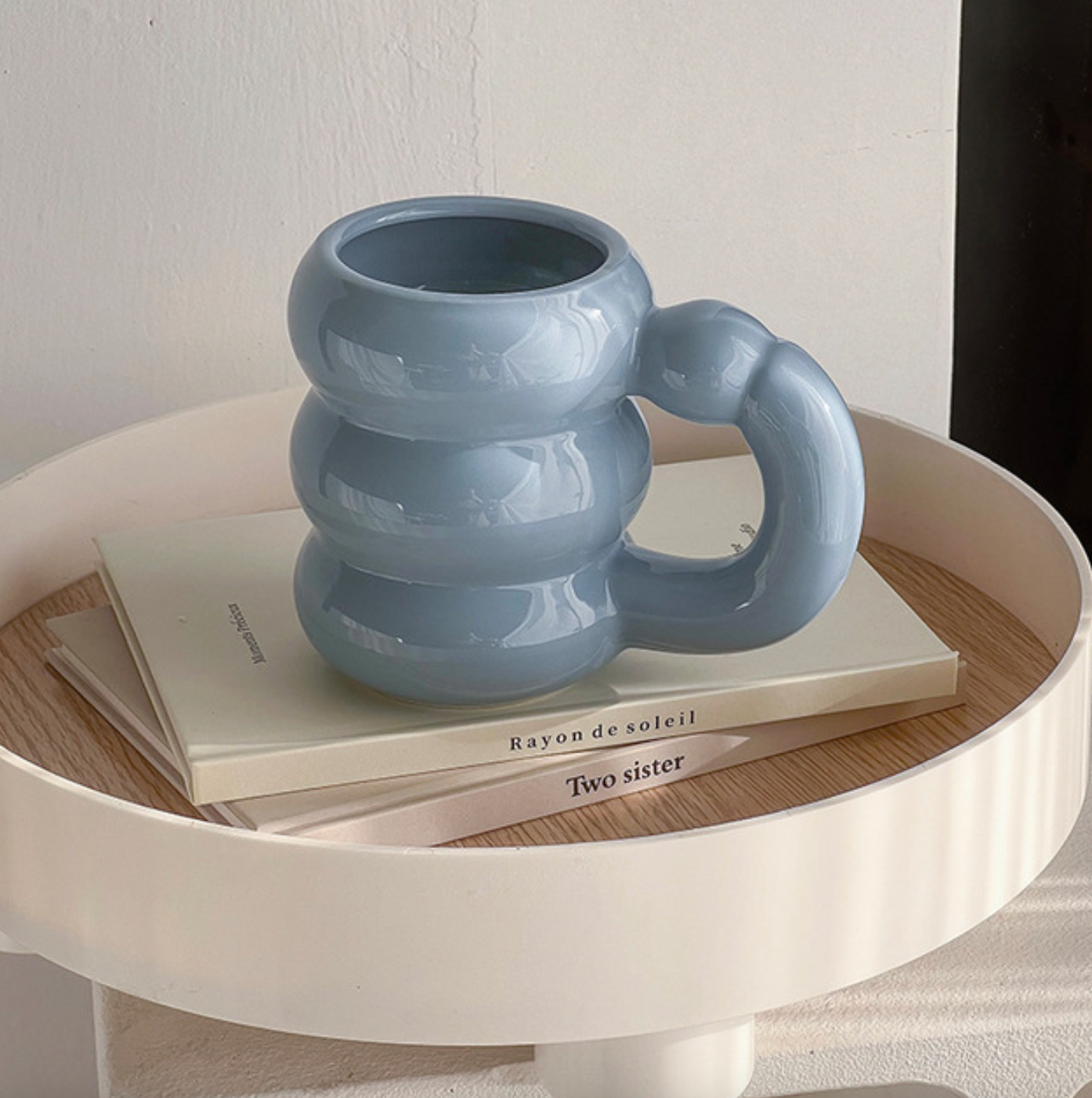 Keramische runde Bubble Mugs Kaffeetassen / Welle Tasse