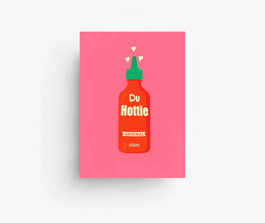 * Du Hottie * Postkarte  
