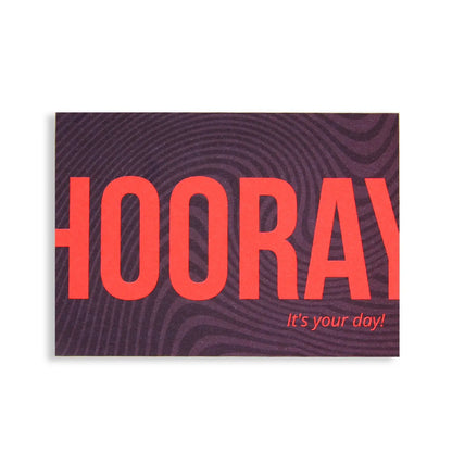 Postkarte│Hurra!