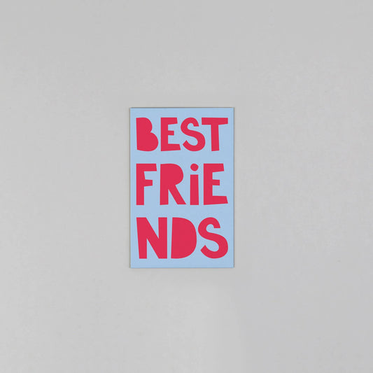 Minikarte Holzschliff Fred Friend