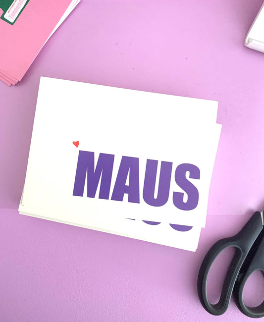* Maus * Postkarte 