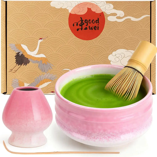 Matcha-Set "Sakura" 80 Mit Halter