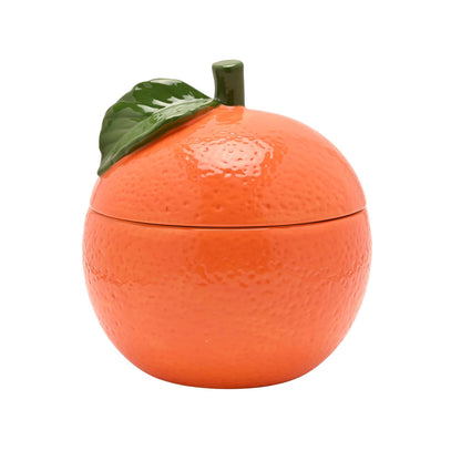 Hestia Aufbewahrungsglas in Orange