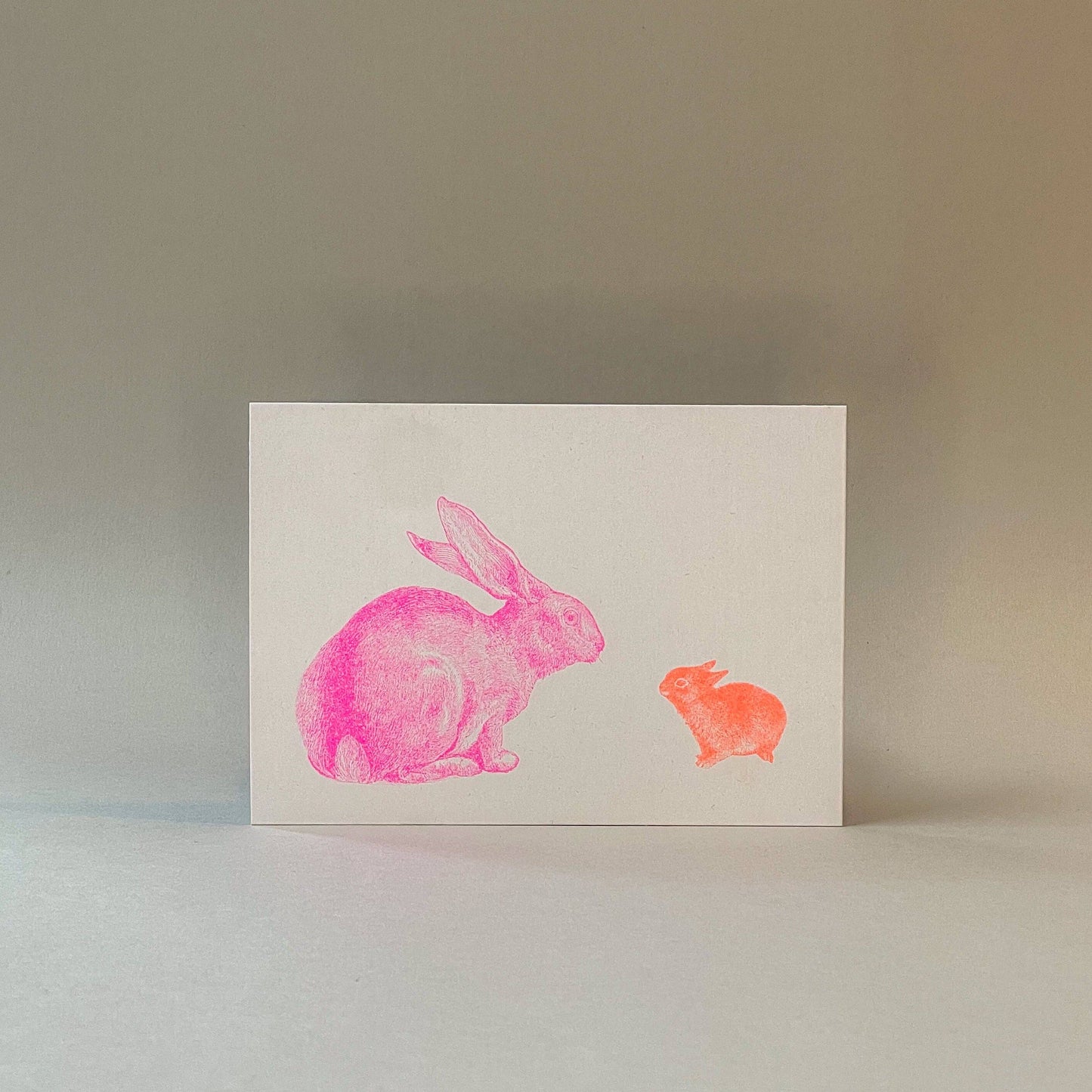 Hasen Postkarte