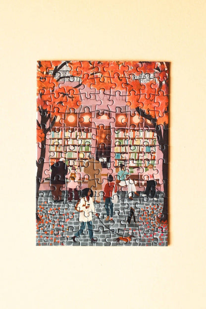 Mini-Puzzle La Librairie, 99 Teile