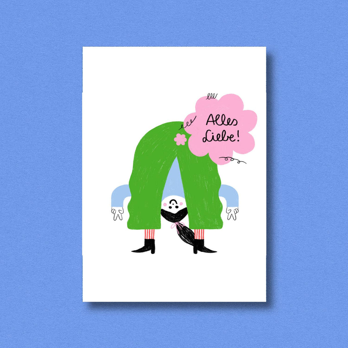 Postkarte Alles Liebe