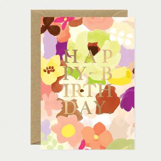 Alles Gute zum Geburtstag Frühlingsliebling - Grußkarte