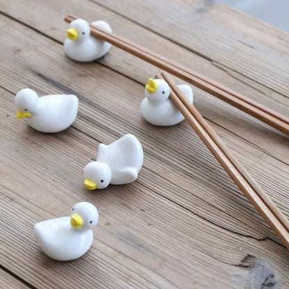 Gohobi Ente Essstäbchenhalter