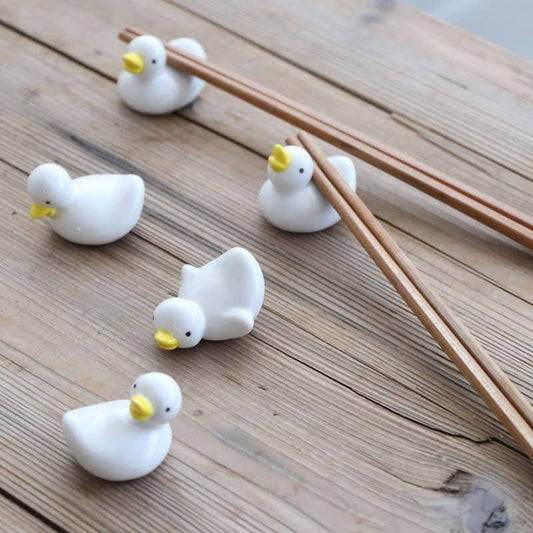 Gohobi Ente Essstäbchenhalter