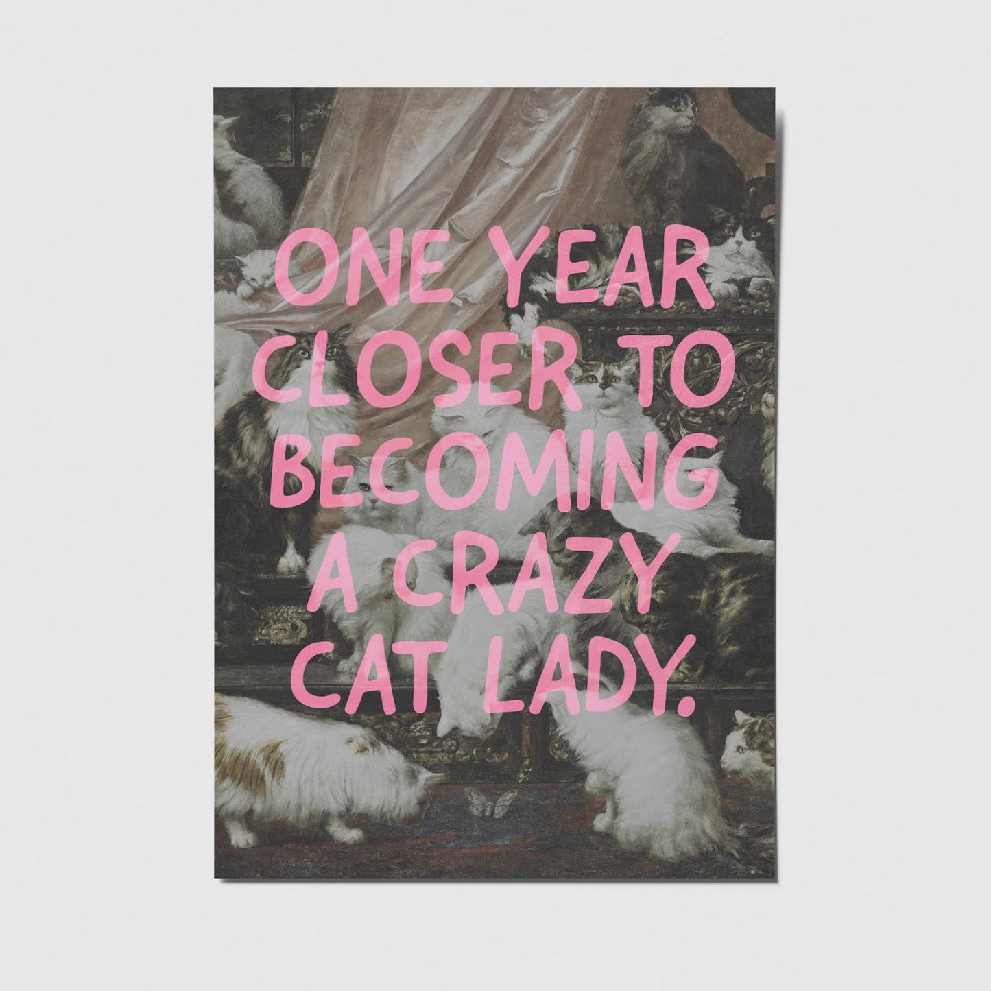 One year closer - A6 Postkarte