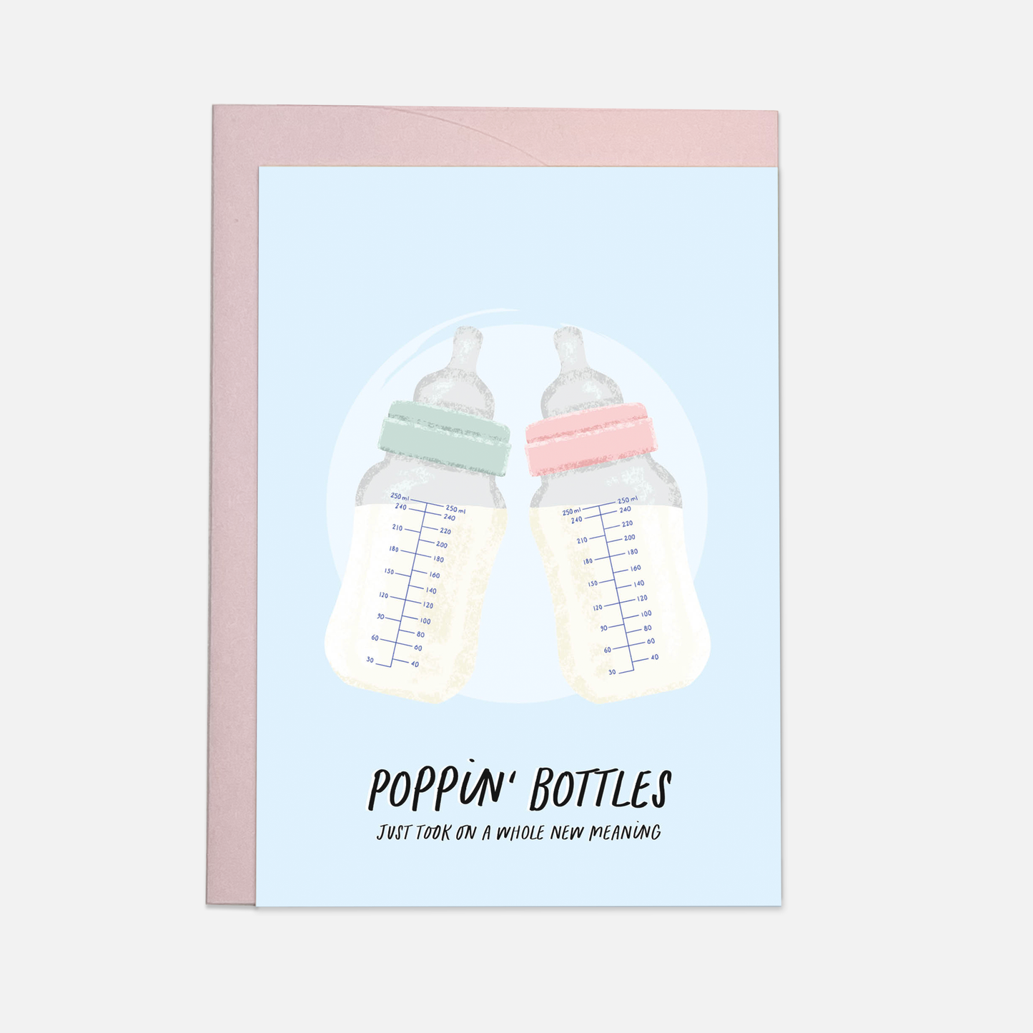 Poppin' Bottles Grußkarte