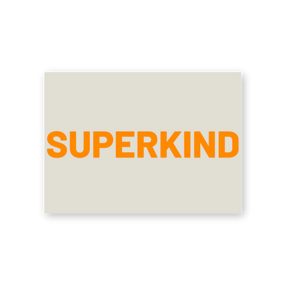 Postkarte - SUPERKIND