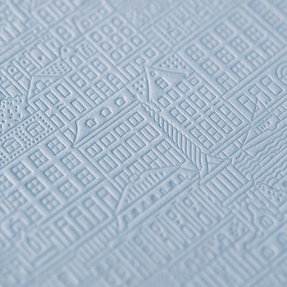 The Copenhagen Notebook von The City Works – handgeprägtes Notizbuch in B6