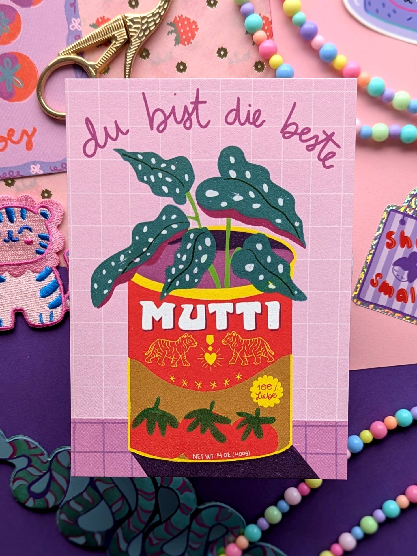 You are the best mom Postkarte