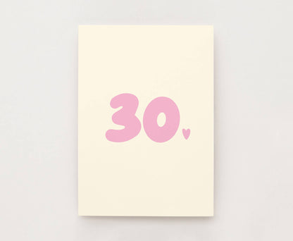 Postkarte - 30