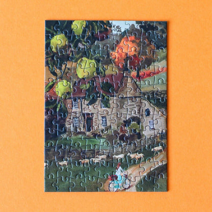 Mini-Puzzle English Cottage, 99 Teile