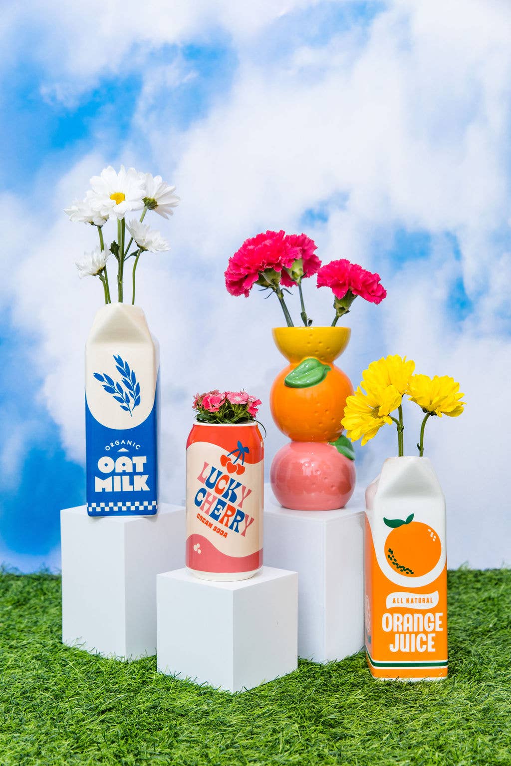 Vase, Lucky Cherry Cream Soda