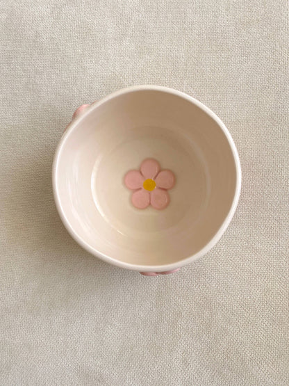 Blomma Bowl handgefertigte Keramik-Blumenschale, 300 ml, Hergestellt in Spanien