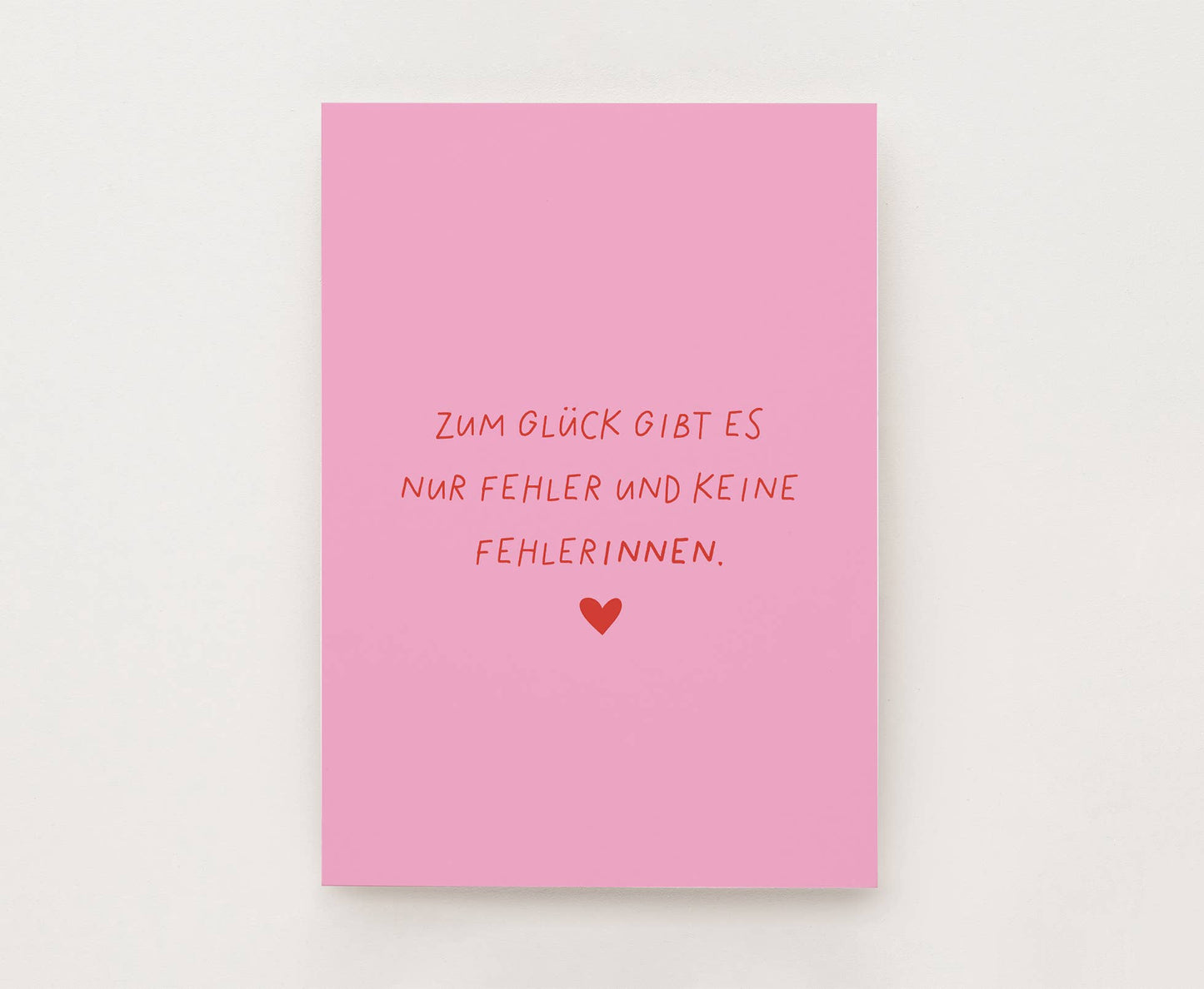 Postkarte - Fehlerinnen