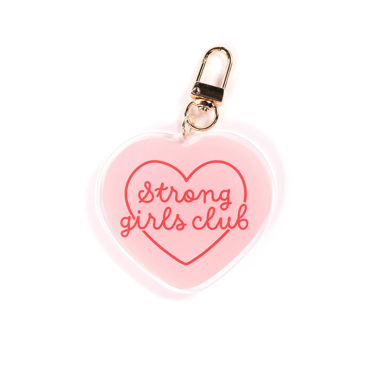 Strong girls club - Acryl Schlüsselanhänger