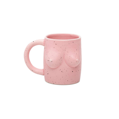 PINK ÄSTHETIK TITS BECHER - HANDGEMALT HF
