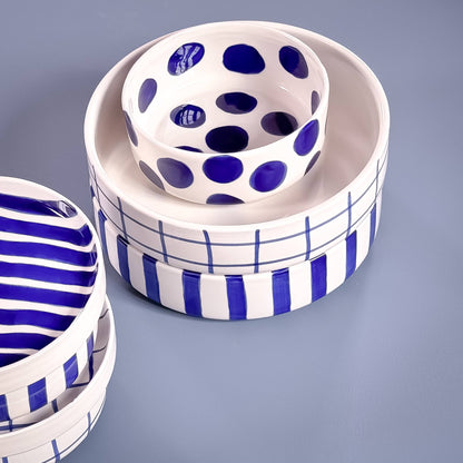 Teller Stripes - mare blue