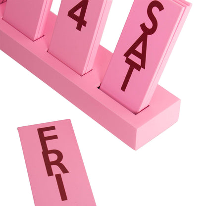 PINKER VERTIKALER VOLLFARBKALENDER HF
