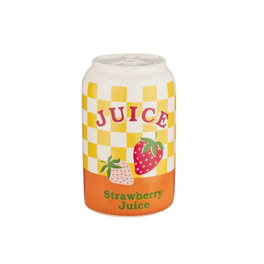 Erdbeersaftdosen Vase Strawberry Juice