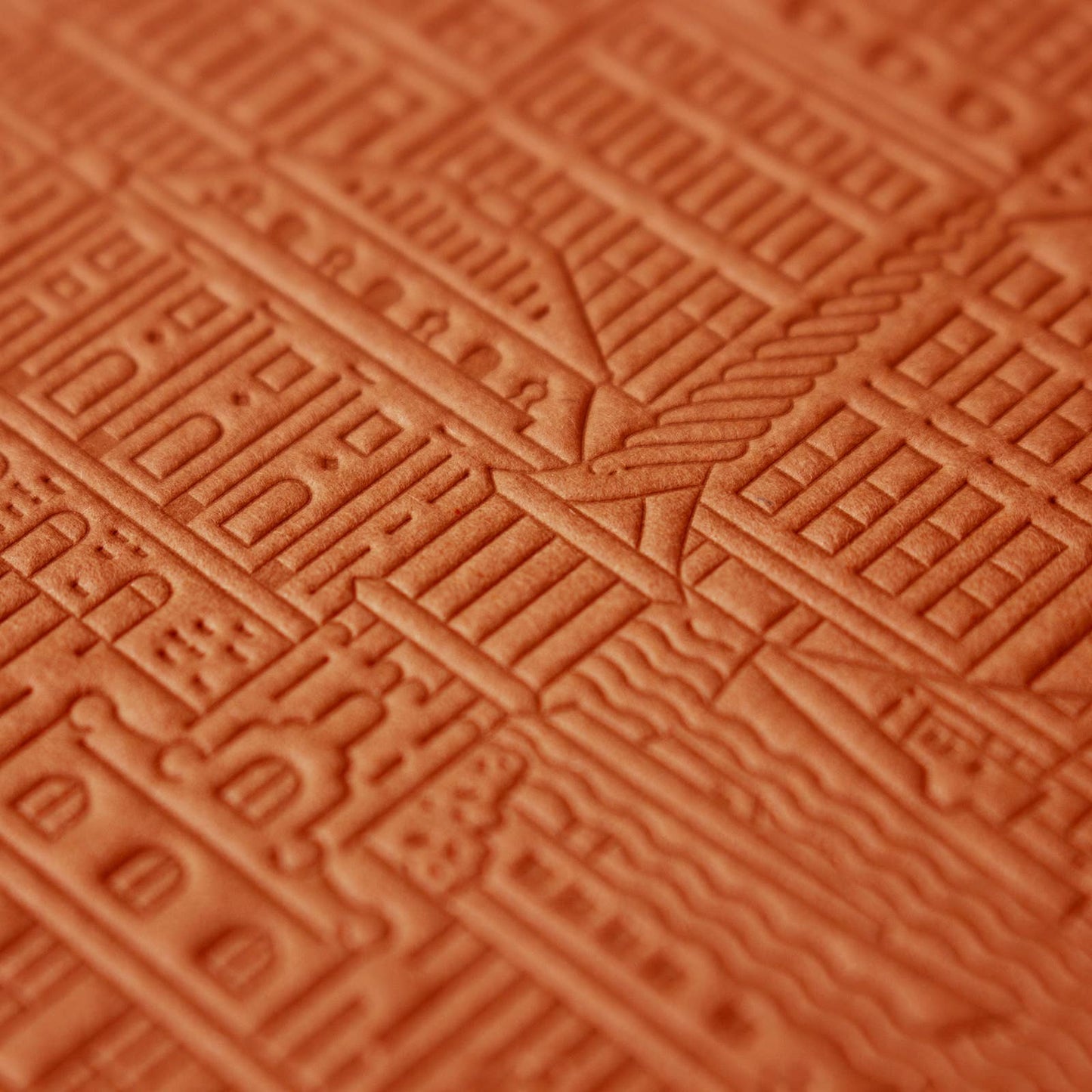The Copenhagen Notebook von The City Works – handgeprägtes Notizbuch in B6