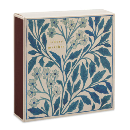 Blue Floral | Quadratische Streichhölzer