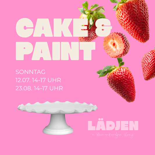CAKE & PAINT im LÄDJEN