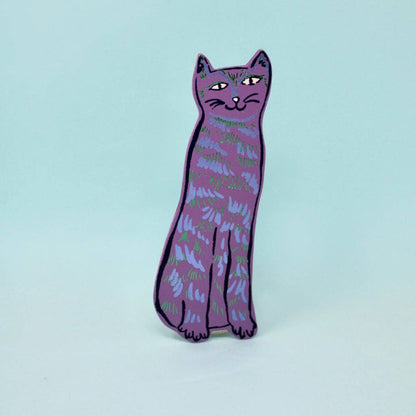 Lesezeichen Cat Tails aus echtem Leder