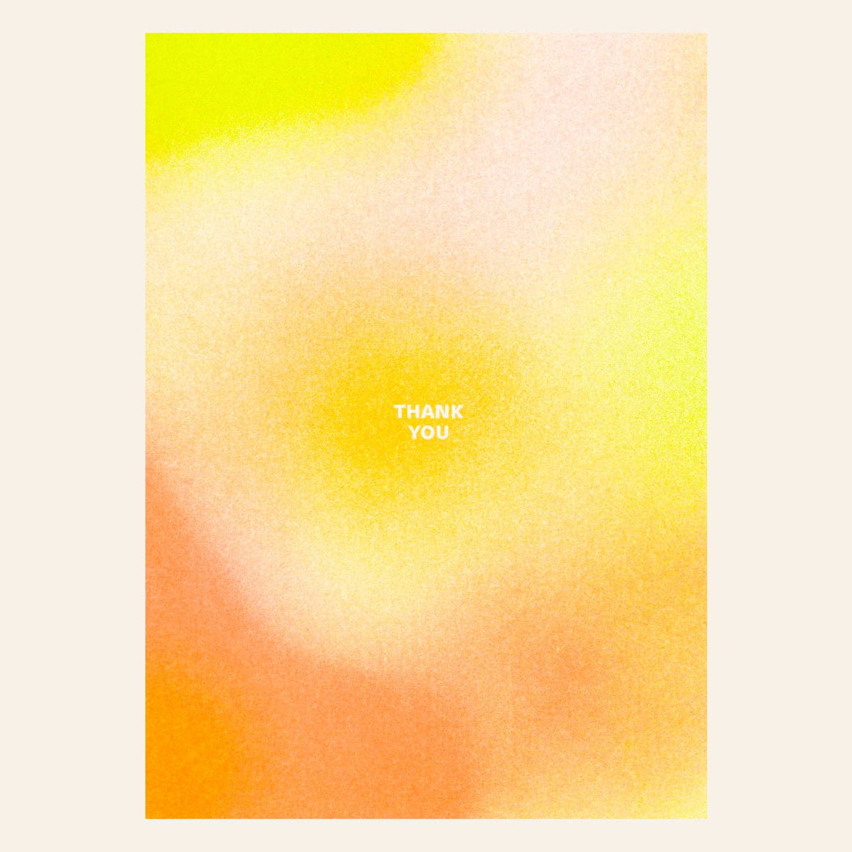 Thank You Postkarte
